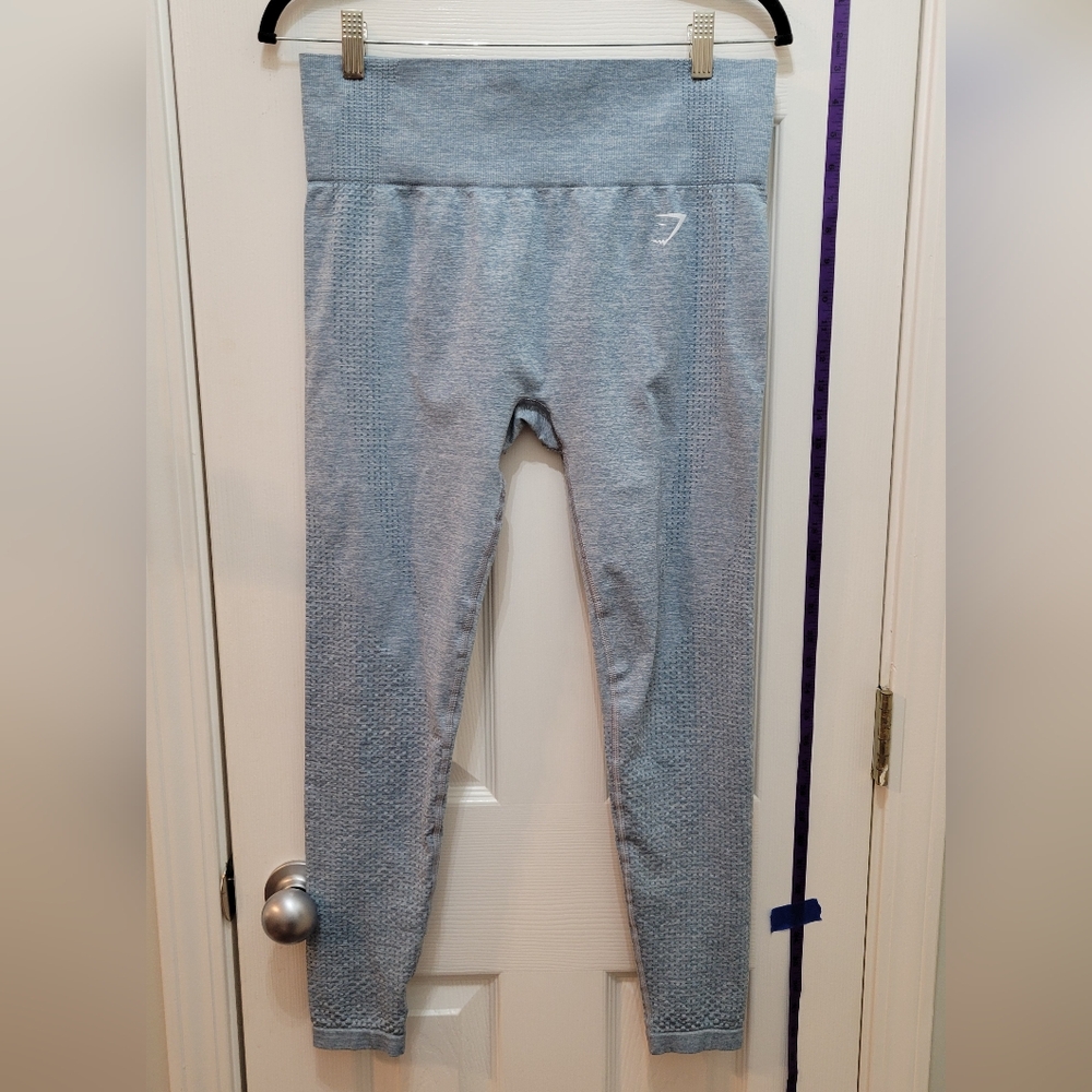 Gymshark Light Blue Seamless Leggings